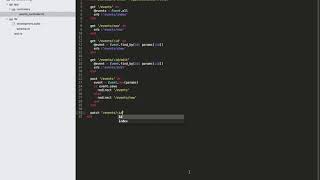 Sinatra Project Coding Demonstration