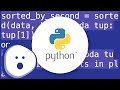 How to sort a list/tuple of lists/tuples by the element at a given index?