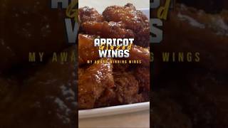 Award Winning Wings 🏆🥇Apricot Glazed Wings  @AbiyahBina  #foodie #food