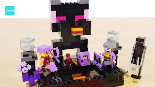 レゴ マインクラフト エンドアリーナ  21242 ／ LEGO Minecraft The End Arena Speed Build \u0026 Review