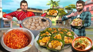DahiBara AlooDum World Famous Odisha Street Food Hindi Kahaniya Hindi Moral Stories New Comedy Video