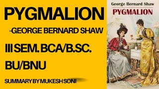 #pygmalion #3rd sem bscbca#bu #bnu #genericenglish