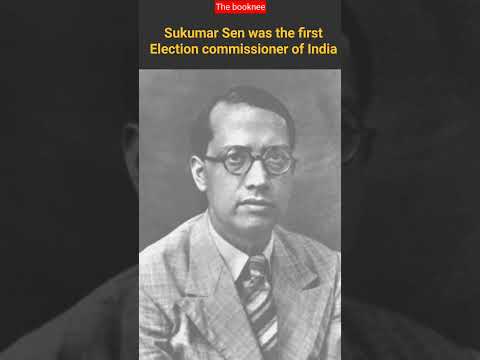 Sukumar Sen । First Election Commissioner Of India - YouTube