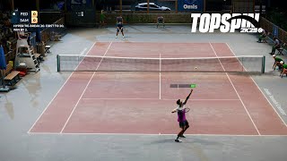 Top Spin 2K25 - Pete Sampras Vs Roger Federer I HYPER TIE BREAK I Omis Tennis Centre (PS5)