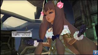 ［PSO2］オムニバスクエスト エピソード3　4章　「原初の若き美の女神」　カットシーン