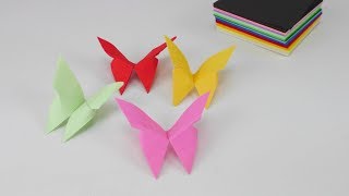 How to make paper craft butterfly very easy