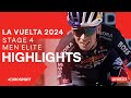 CYCLING MASTERCLASS! 🤩 | La Vuelta a España Stage 4 Highlights | Eurosport Cycling