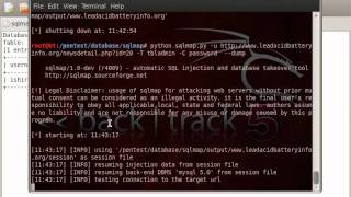 Backtrack 5 SQL Injection(Sqlmap Kullanımı) - HeRoTuRK