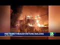 Fire destroys Sutter Creek restaurant in historic building