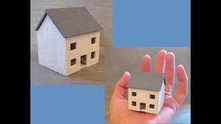 1/12th Scale Small Dolls House for a Dolls House Tutorial