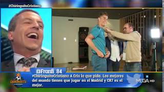 ¡BRUTAL! Cristiano CANTÓ '¿DÓNDE ESTÁ CR7?' y Cristóbal Soria ALUCINA