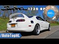 1239HP TOYOTA SUPRA MK4 2JZ SW Performance 300km/h ACCELERATION & SOUND by AutoTopNL