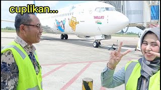 Pesawat Garuda Tahilalats Landing Jambi ‼️Pesawat baru garuda yang dirilis 17 Januari 2025