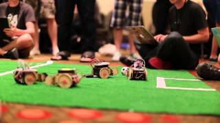 NodeBots Soccer Match (JSConf 2014)
