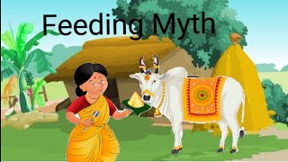 Cow 🐄 feeding (Myth) in Hindu religion