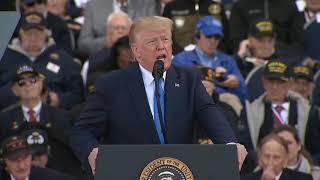 D-DAY 75: President Trump Honors D-Day Heroes In Normandy, France