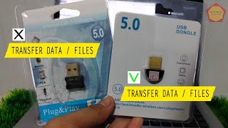 Membedakan Bluetooth USB Dongle 5.0 - Transfer File Or Non Transfer File