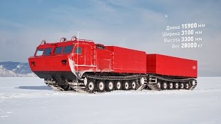 Снегоболотоход-амфибия ДТ-30П \