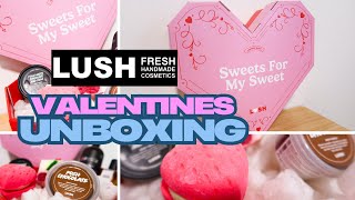 💕 Lush Valentine’s Day Love Letter Box Unboxing! 💌 Scented Surprises \u0026 Romantic Treats! 💖