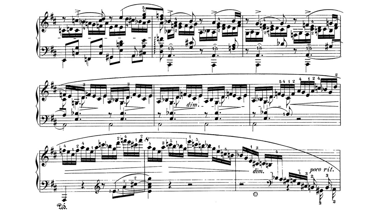 Chopin - Piano Sonata No. 3 In B Minor, Op. 58 (Audio+Sheet ...