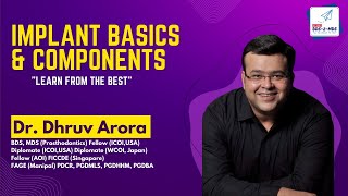 IMPLANT BASICS \u0026 COMPONENTS - #Dr Dhruv Arora \