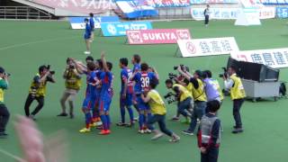 2015年5月2日ＦＣ東京vs川崎フロンターレ　よっちのゴール！