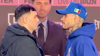 Arnold Barboza not intimidated by Jack Catterall in tense face off at final presser!