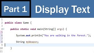 Super Beginner's Text Adventure Game Development in Java PART 1 - Learn Java by making a game