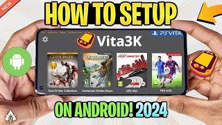 VITA3K Emulator Android 2024 - Setup/Best Settings \u0026 Gameplay! | PS Vita Emulator Android