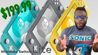OJ HYPE REACTION!!! - Nintendo Switch LITE Trailer, HUGE WIN for Nintendo + Feat
