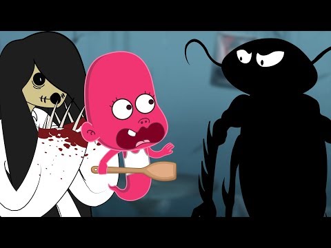 100+ Hantu Seram Kartun Lucu Gratis