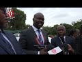 Tino Machakaire speak after after his ministry received cars from President Mnangagwa