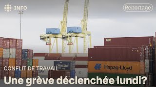 Port de Montréal : les débardeurs possiblement en grève pour 72 heures