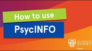 How to use PsycINFO