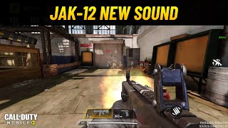 🥵 JAK12 New Realistic Sound in Season 5 CODM