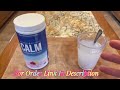 natural vitality calm magnesium citrate supplement anti stress drink mix powder viral energy