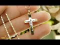 Pingente em Ouro 18K Crucifixo PI2550