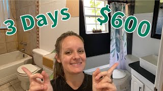 BATHROOM REMODEL ON A BUDGET | Tips to Save Money