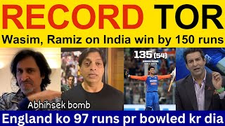 Shahid Afridi shocked on India batting vs ENG | India vs ENG 5th t20i | Ramiz Speaks, Shoaib Akhtar