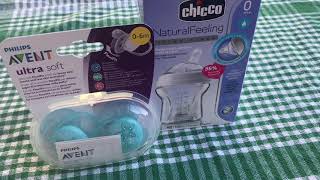 Philips Avent mı Chicco mu? Emzik ve Biberon Seçimi (Chicco Natural Feeling\u0026Philips Avent UltraSoft)