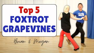 Foxtrot Grapevine Dance Steps [Bronze & Silver]
