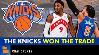 The Knicks WON The OG Anunoby Trade + LATEST New York Knicks Trade Rumors