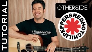 Como tocar OTHERSIDE en guitarra acústica con SOLO ! tutorial red hot