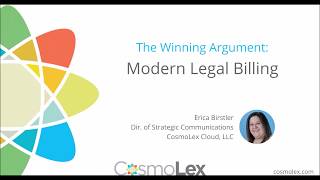 The Winning Argument - Modern Legal Billing