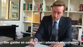 Mads Pramming forklarer anerkendelse af arbejdsskader og erstatning