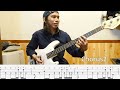 煮ル果実 ハングリーニコル ベース 弾いてみた tab bass cover