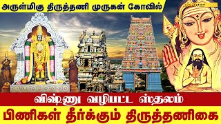 Tiruttani Arulmigu Subramanya Swamy koil | திருத்தணி முருகன் கோவில் தல வரலாறு #thiruthani