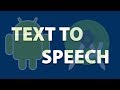 Text To Speech Tutorial Android Studio