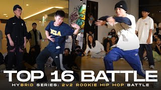 Obfuscation vs Strictly Dance Ensemble | Top 16 | Hybrid Series 2022: 2v2 Rookie Hip Hop Battle