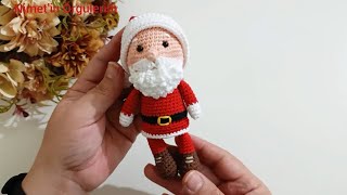 Amigurumi Noel Baba Yapımı 4.Bölüm/El işi/El sanatı/Hobi/@Minicikhobim